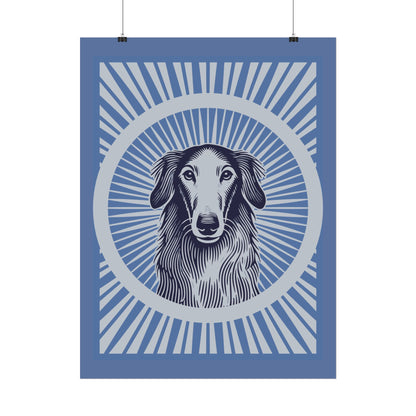 Borzoi Art Print