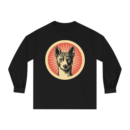 Basenji Long Sleeve Tee for Adults