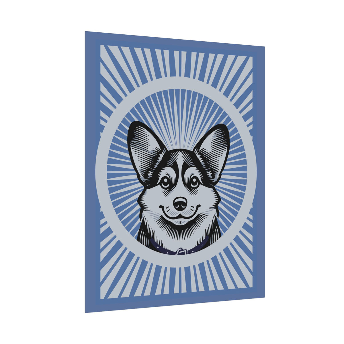 Pembroke Welsh Corgi Art Print — view 6