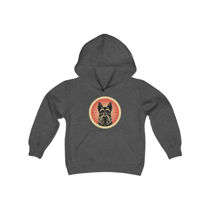 Scottish Terrier Heavy Hoodie for Kids