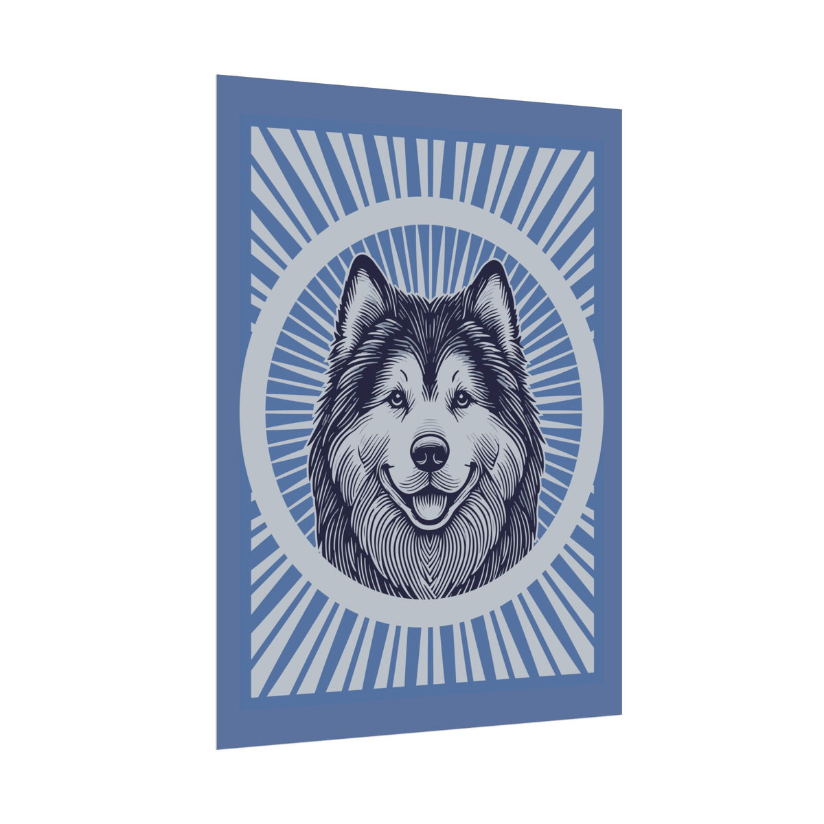 Alaskan Malamute Art Print — view 9