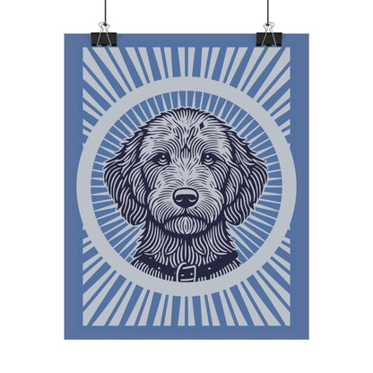 Labradoodle Art Print