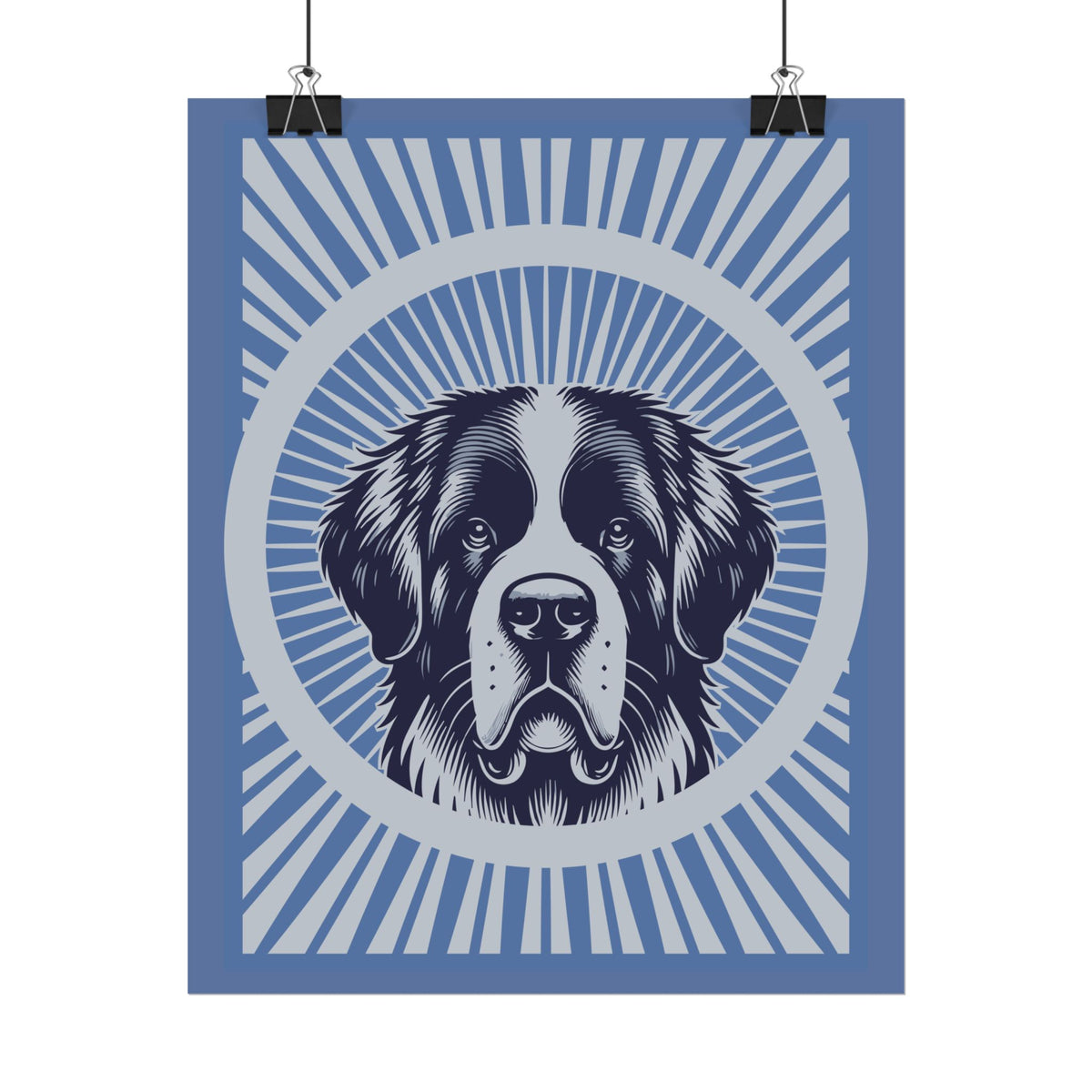 Saint Bernard Art Print — view 2