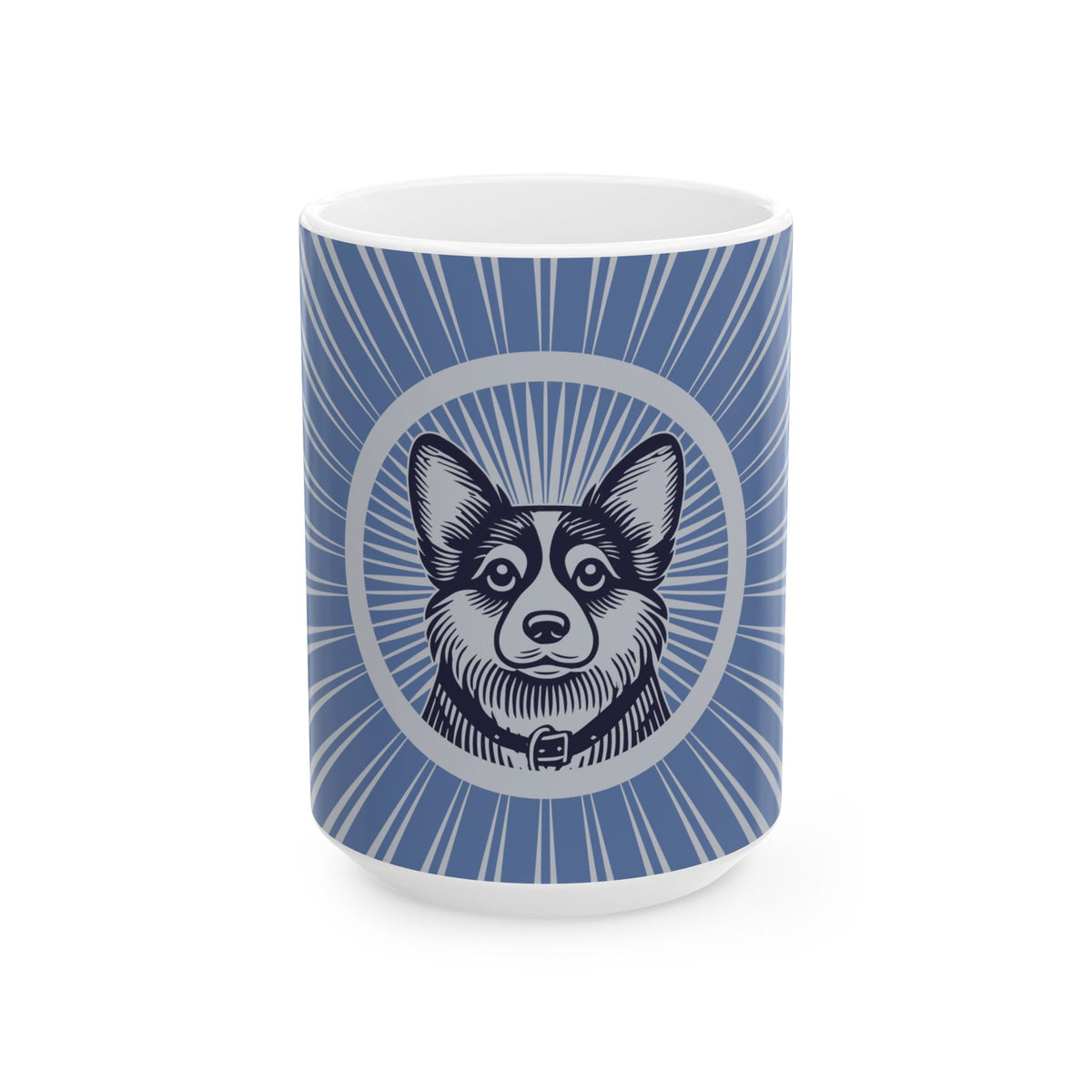 Corgipoo Ceramic Mug — 15oz