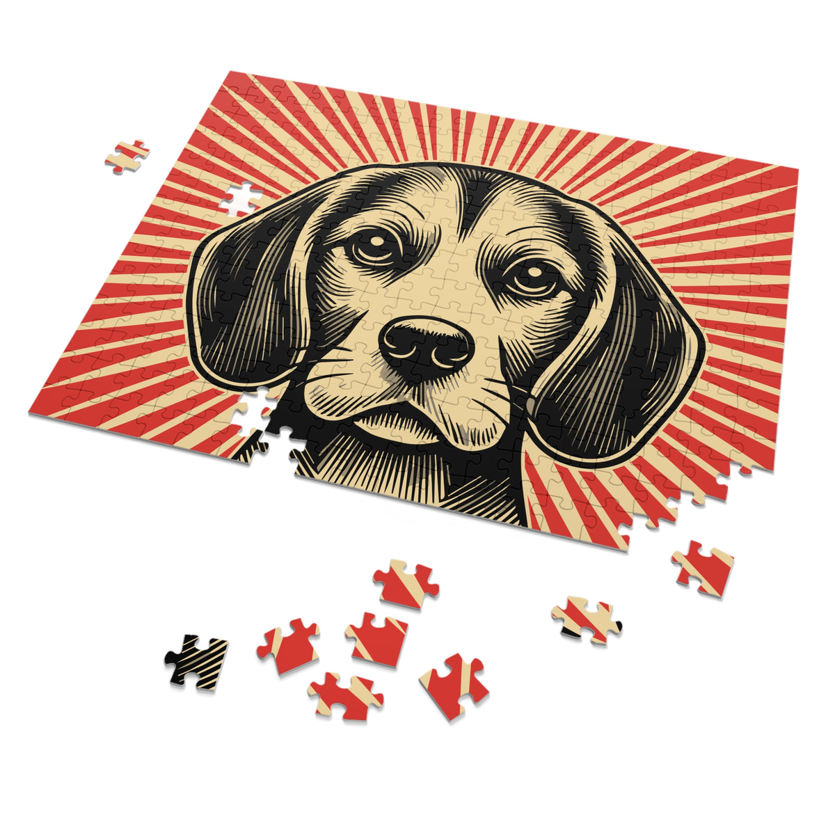 Beagle Jigsaw Puzzle — view 2