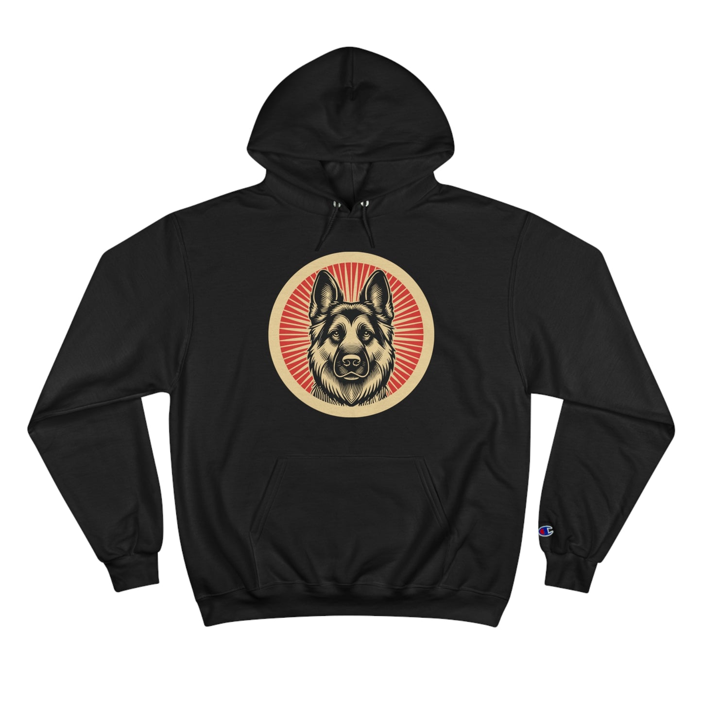 German Shepherd Hoodie for Adults