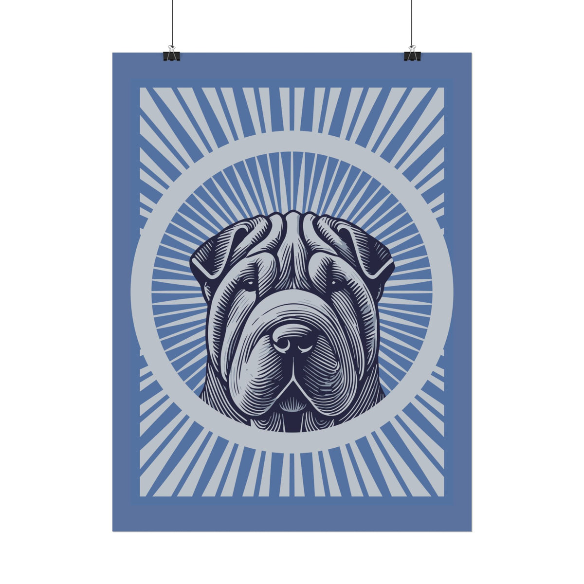 Chinese Shar-Pei Art Print — view 8