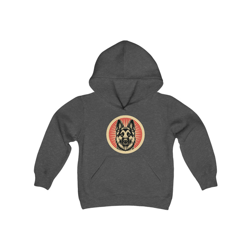 German Shepherd Kids Hoodie