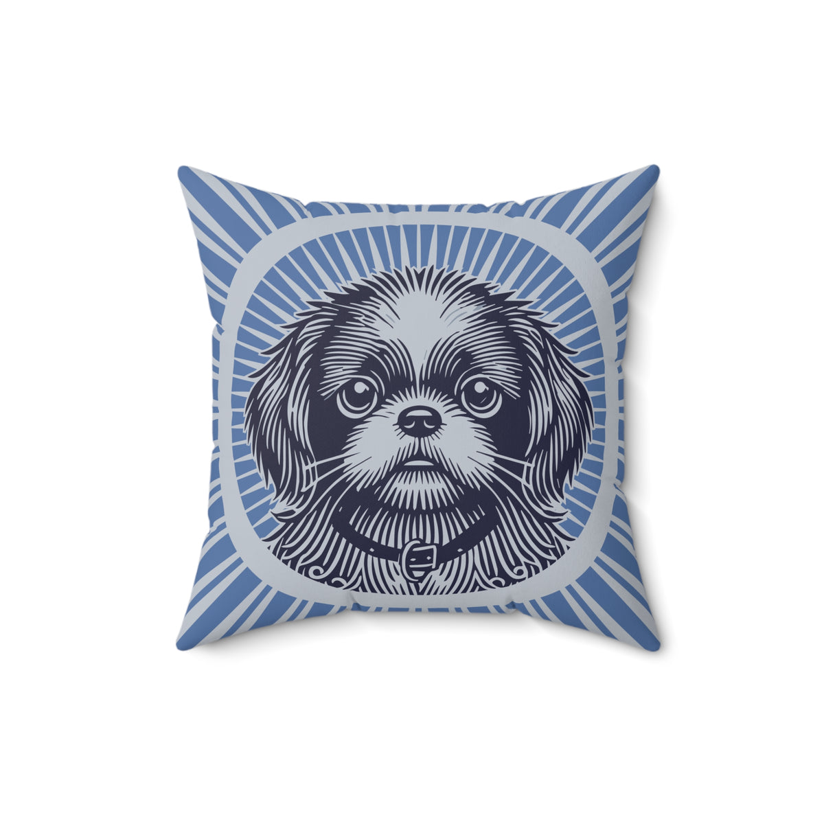 Pekepoo Pillow — 16" × 16"