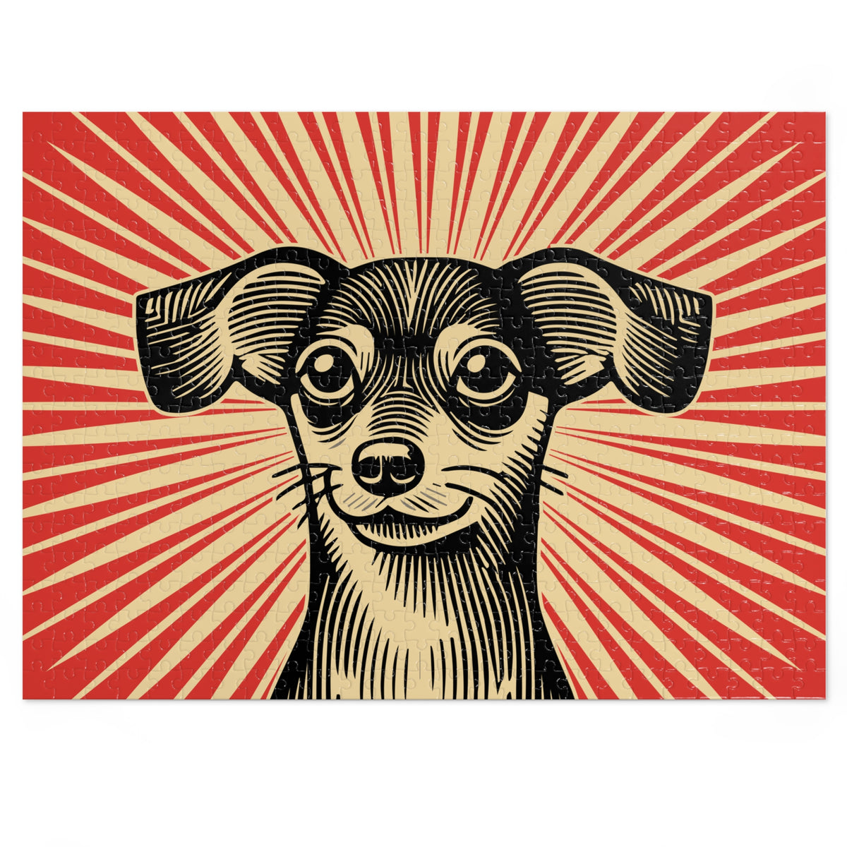 Chiweenie Jigsaw Puzzle — 20.5" × 15" (500 pcs)
