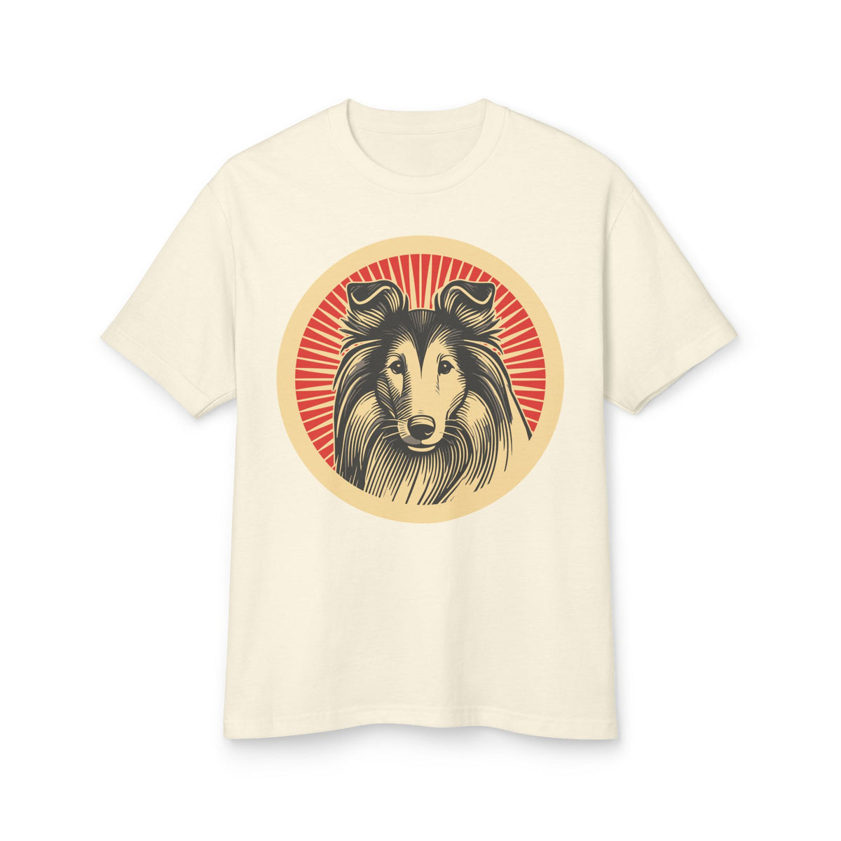 Collie Heavyweight Tee — Faded Cream