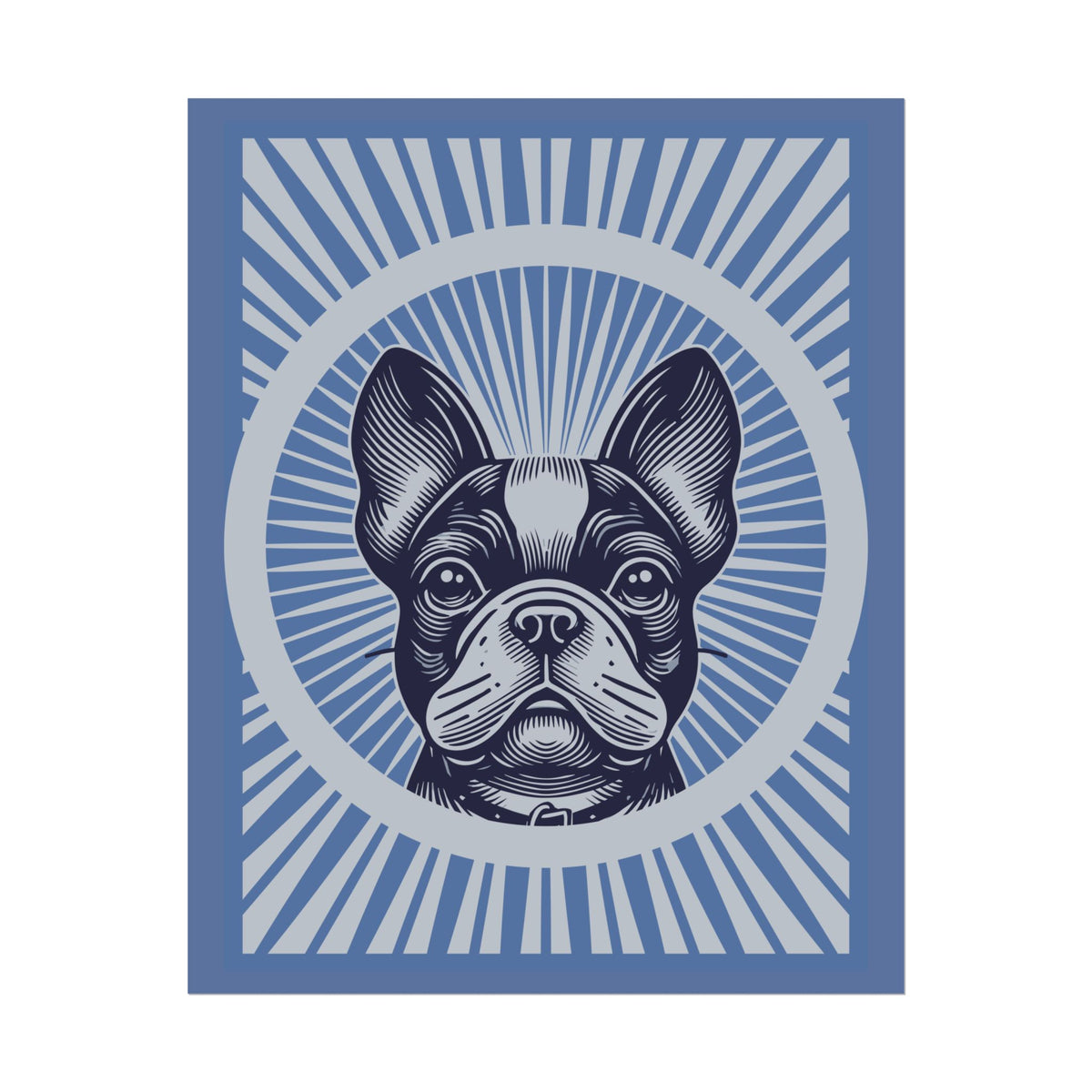 French Bulldog Art Print — 16" x 20" (Vertical)