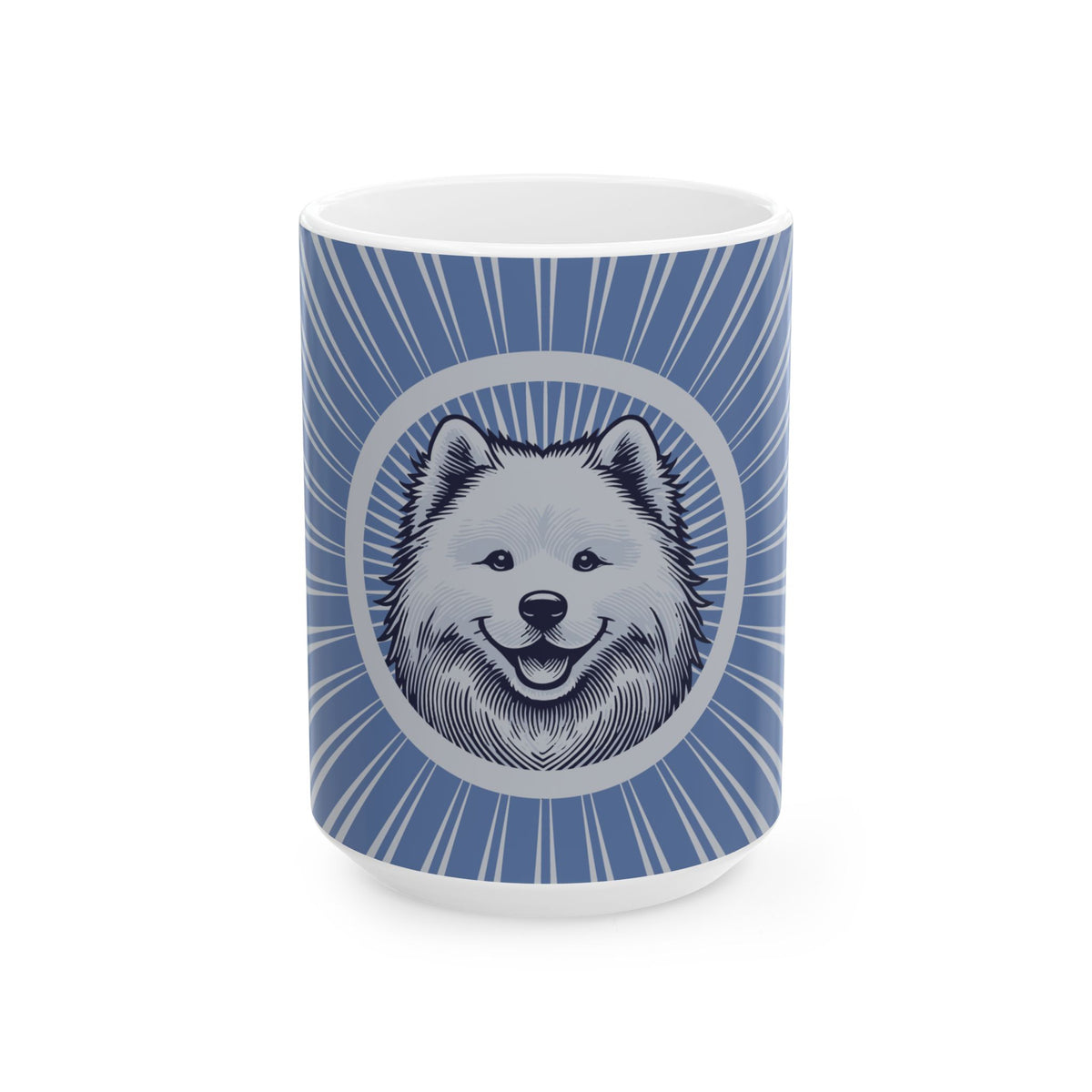 Samoyed Ceramic Mug — 15oz