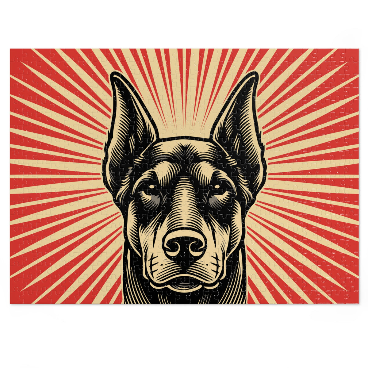 Doberman Pinscher Jigsaw Puzzle — 20.5" × 15" (500 pcs)