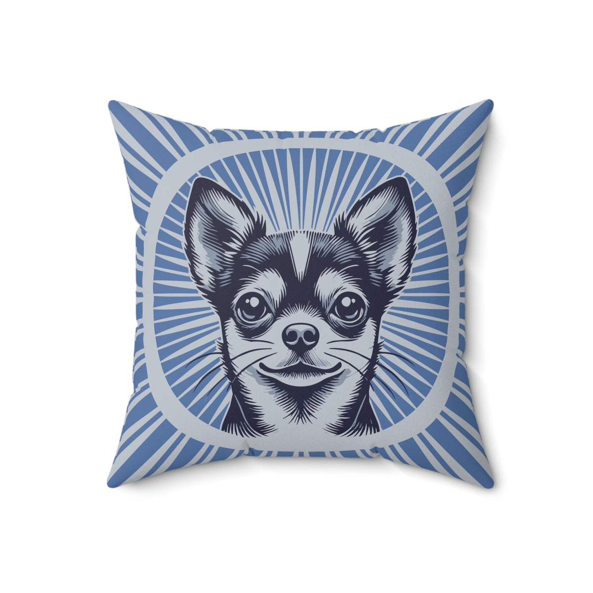 Chihuahua Pillow — 18" × 18"