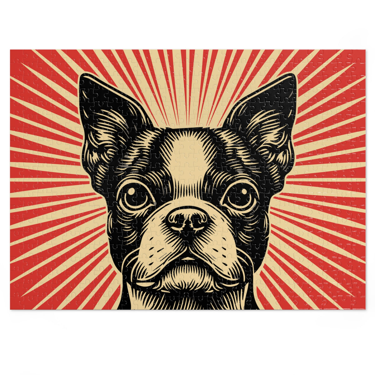 Boston Terrier Jigsaw Puzzle — 20.5" × 15" (500 pcs)