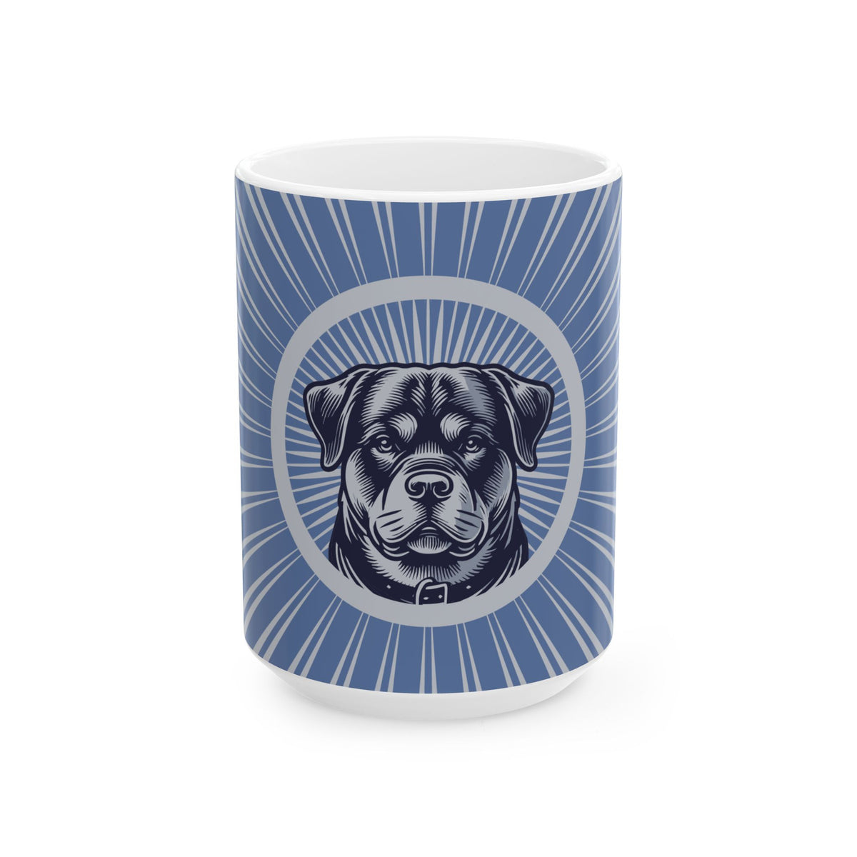 Rottweiler Ceramic Mug — 15oz