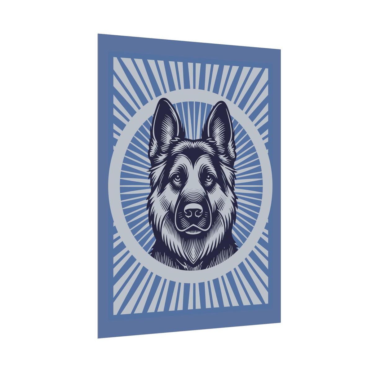 German Shepherd Art Print — view 9