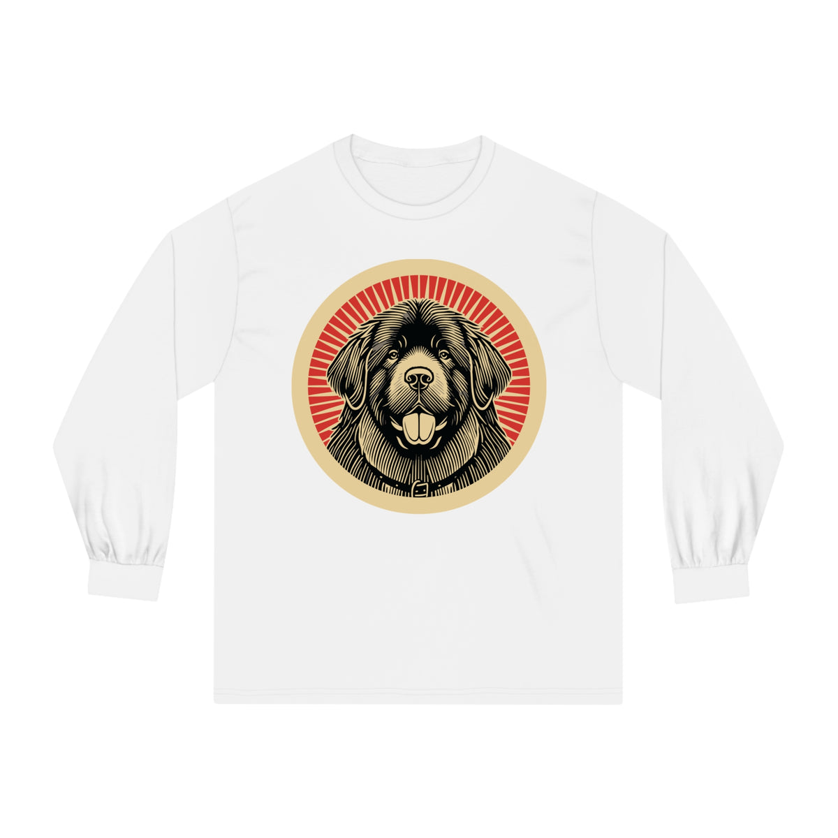Newfoundland Long Sleeve Tee — White