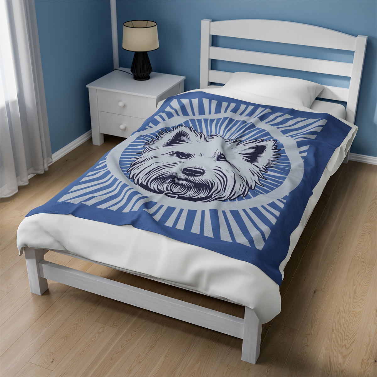 West Highland White Terrier Blanket — view 6