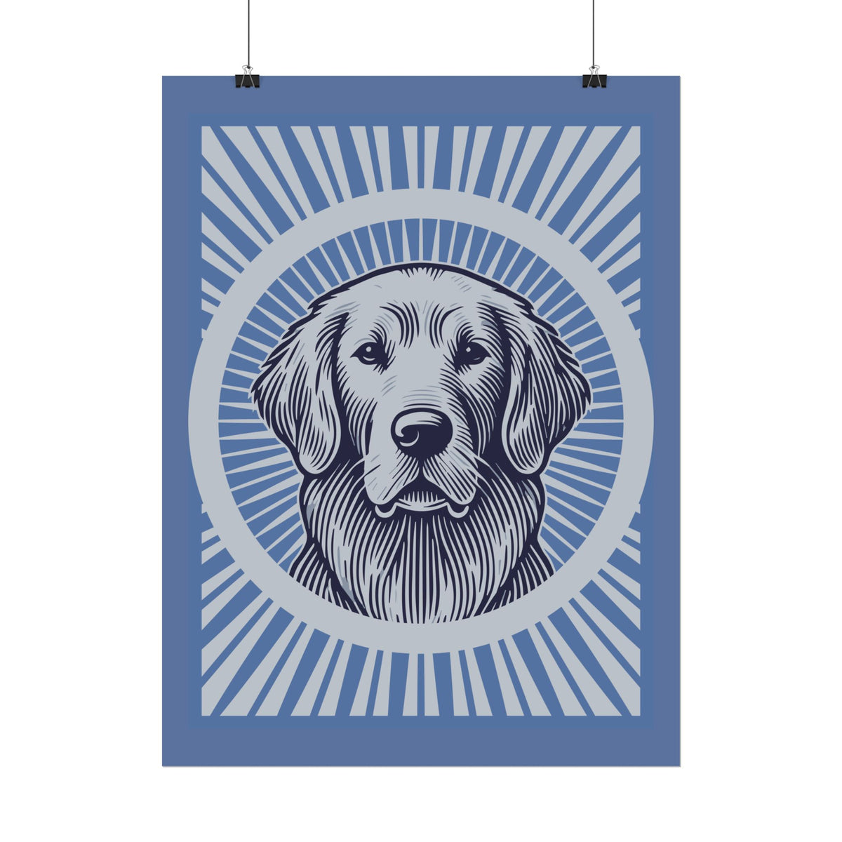 Golden Retriever Art Print — view 8