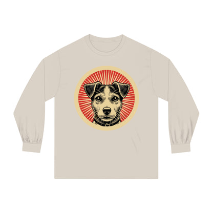 Jack Russell Terrier Long Sleeve Tee for Adults
