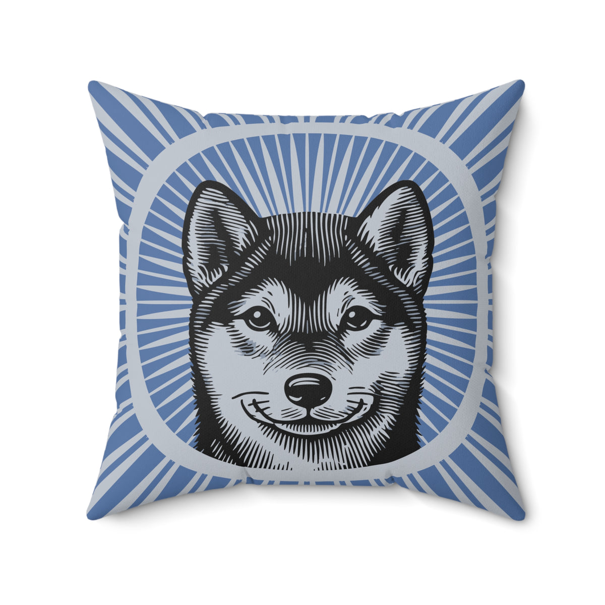Shiba Inu Pillow — 20" × 20"