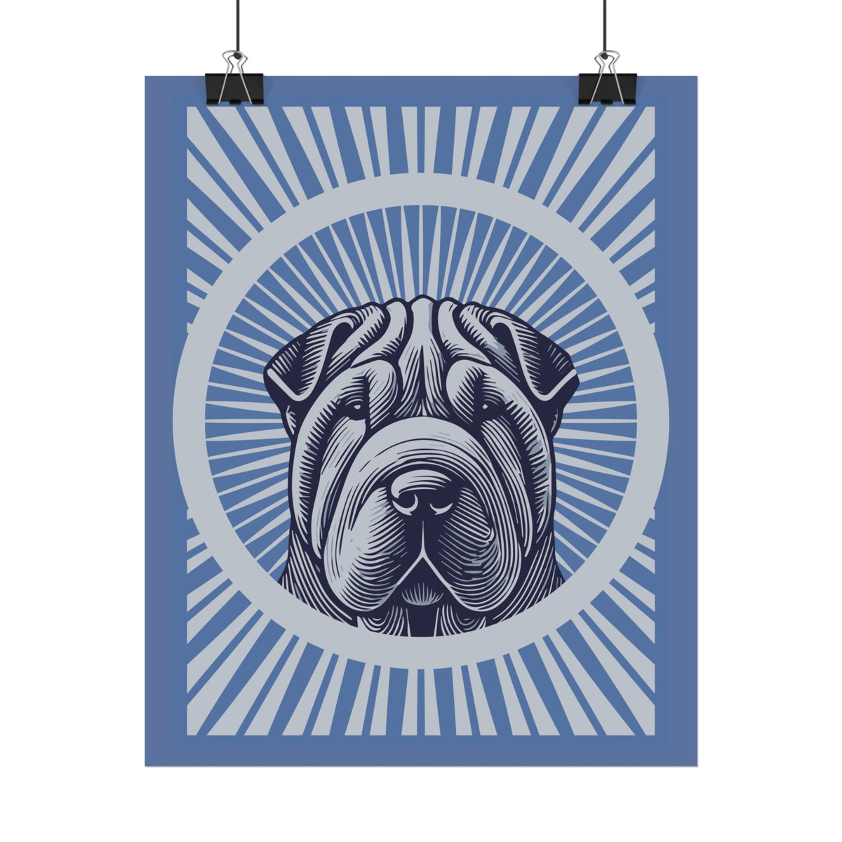 Chinese Shar-Pei Art Print — view 2