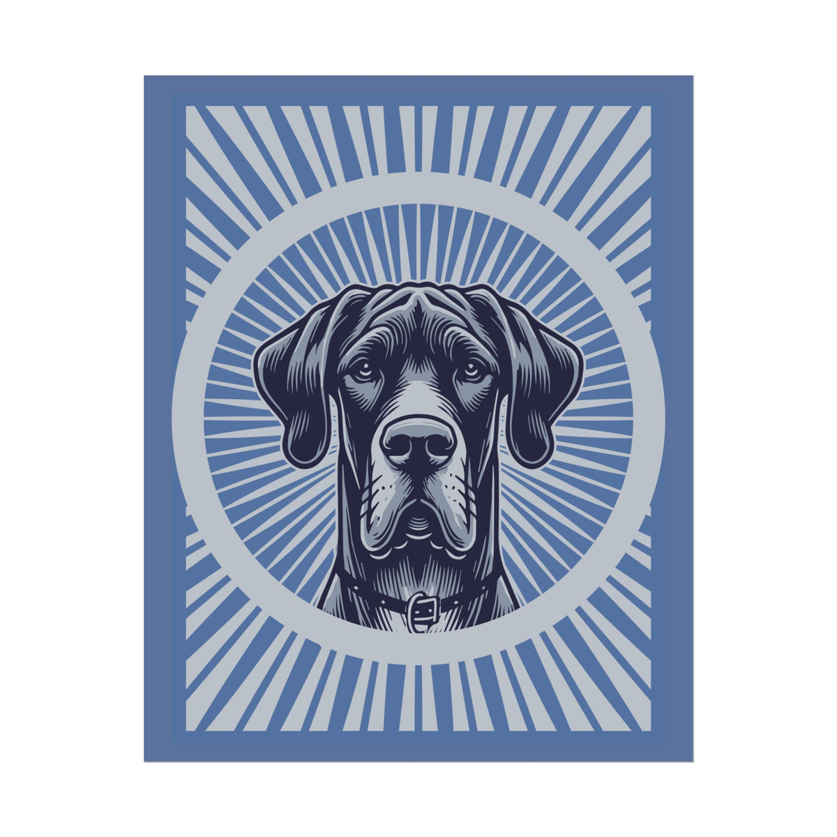 Great Dane Art Print — 16" x 20" (Vertical)