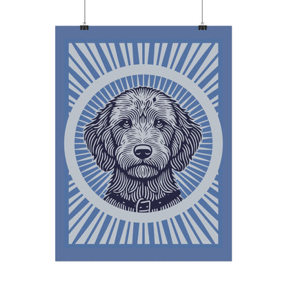 Labradoodle Art Print