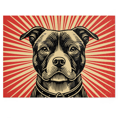 American Staffordshire Terrier Jigsaw Puzzle