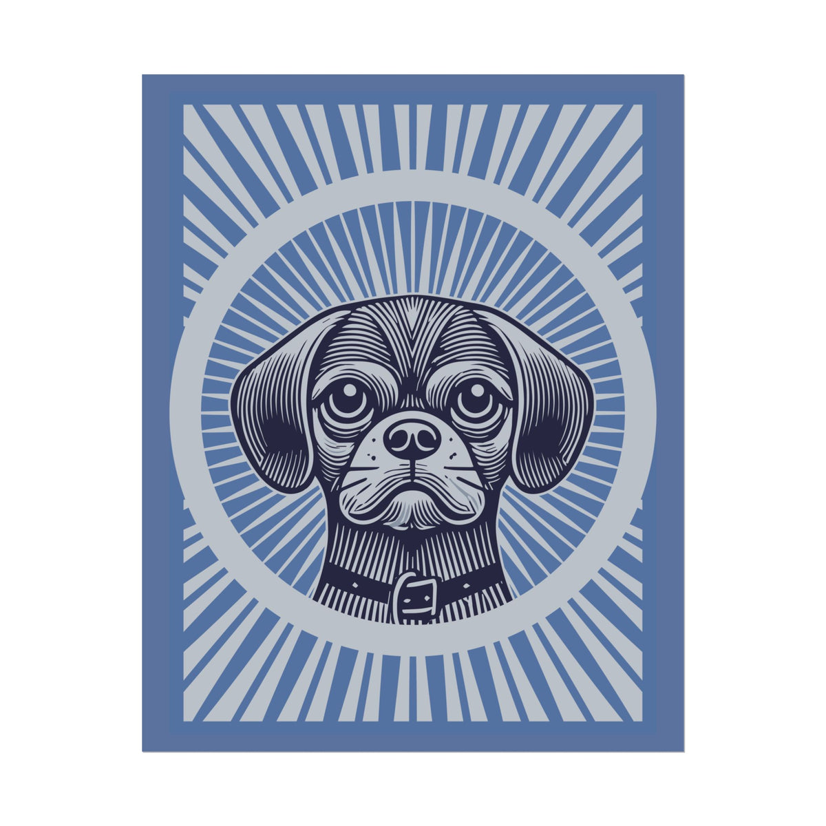 Puggle Art Print