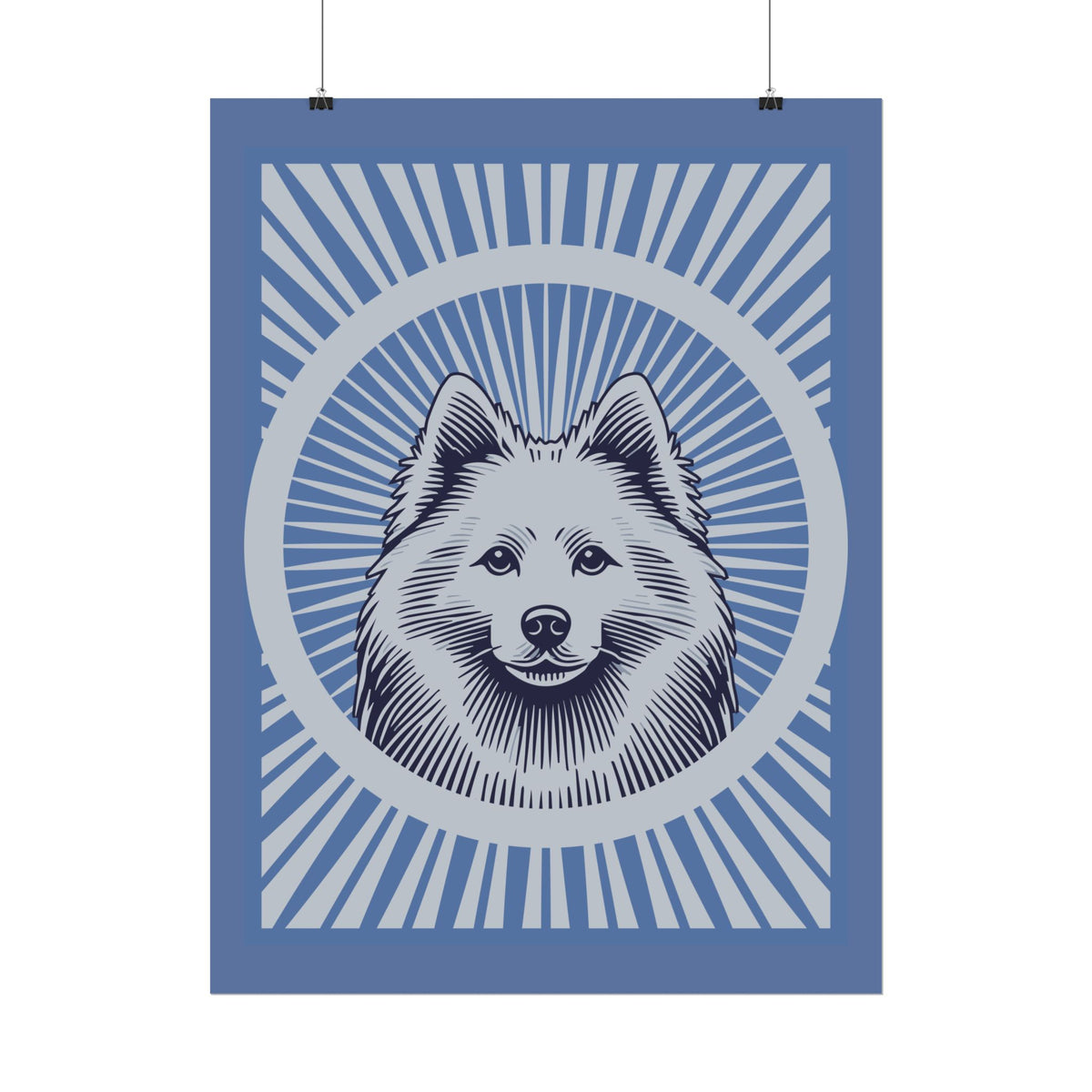 American Eskimo Dog Art Print — view 11