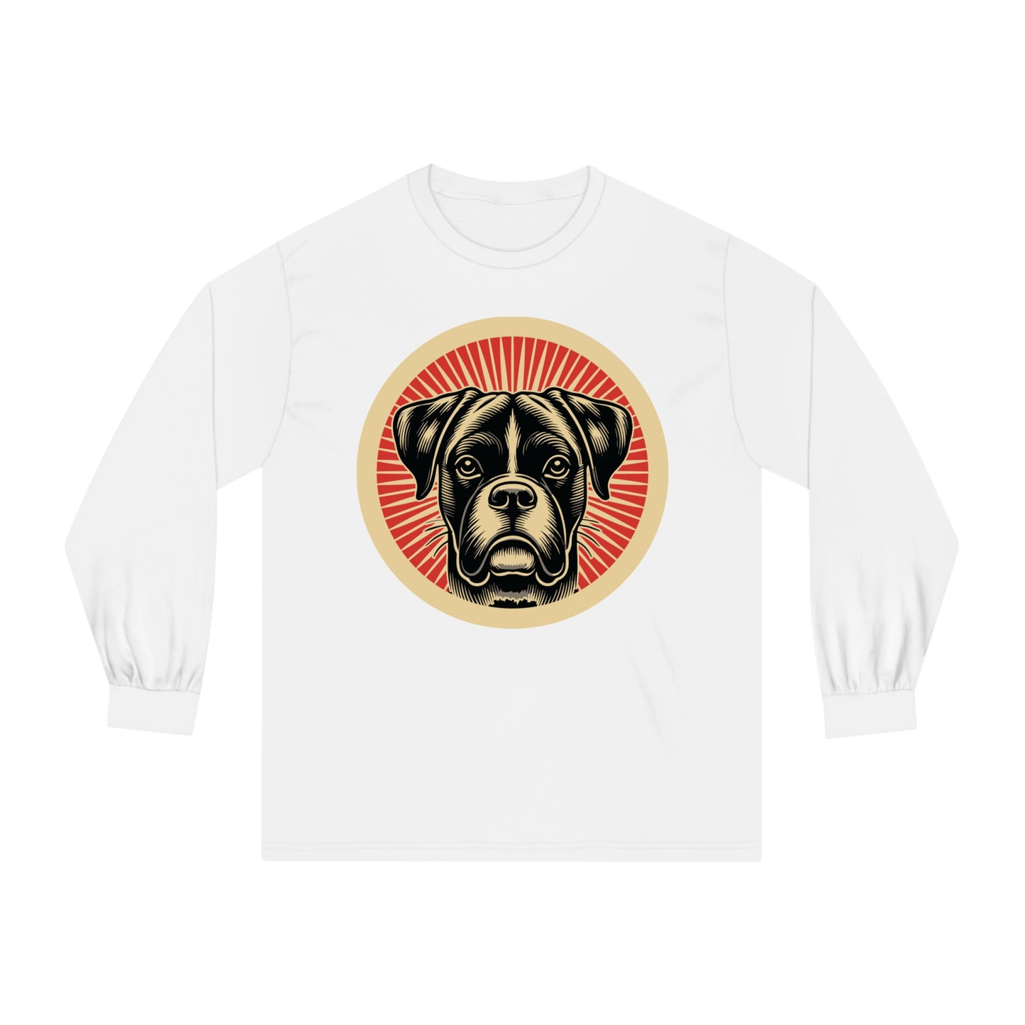 Boxer Long Sleeve Tee for Adults