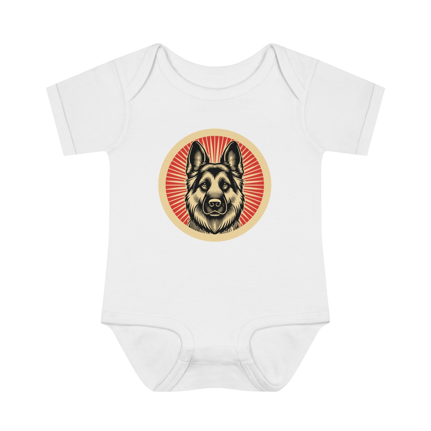 German Shepherd Infant Bodysuit