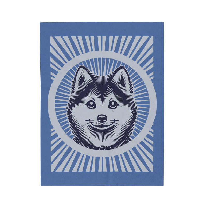 Pomsky Blanket