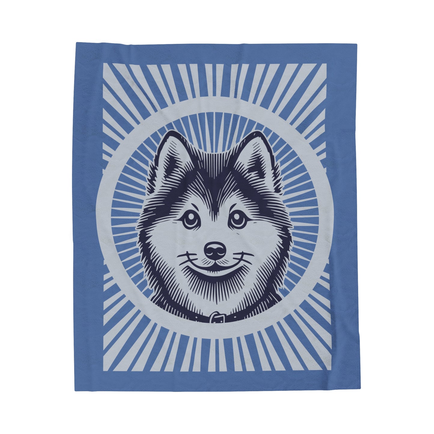 Pomsky Blanket