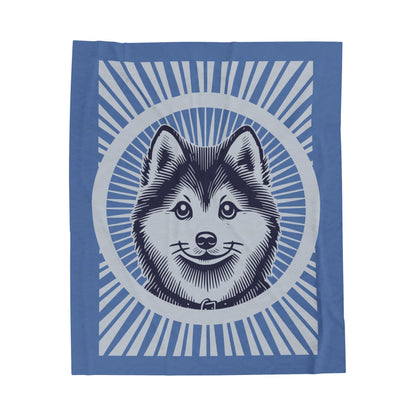 Pomsky Blanket