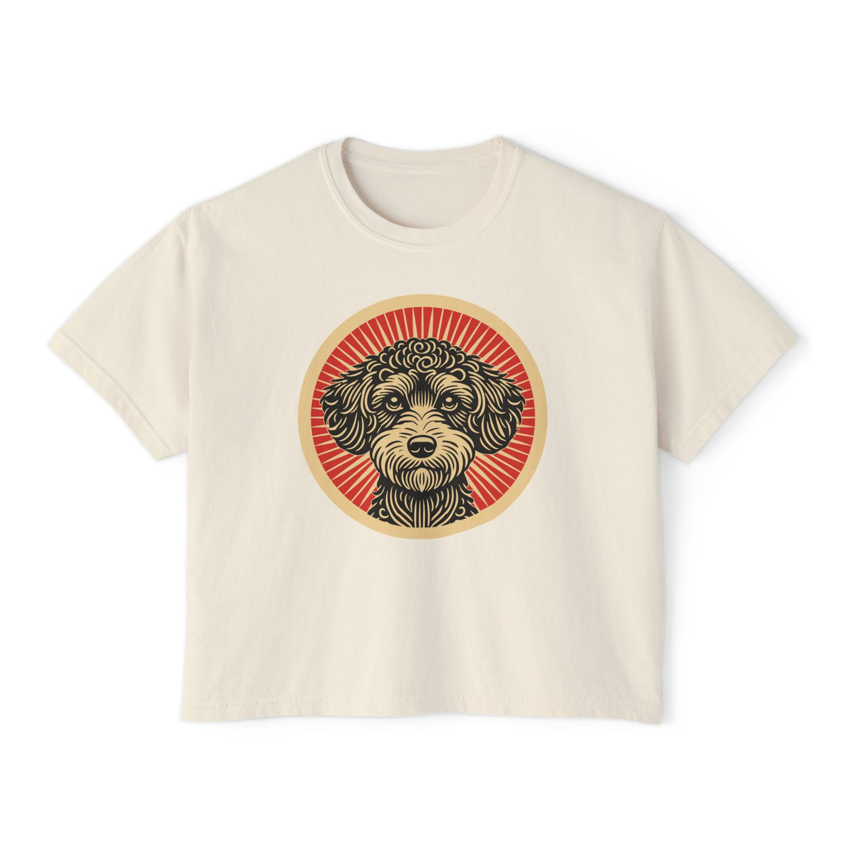 Schnoodle Boxy Tee — Ivory