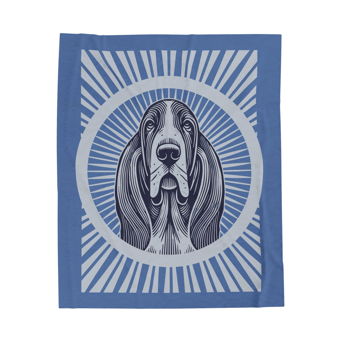 Basset Hound Blanket — 50" × 60"