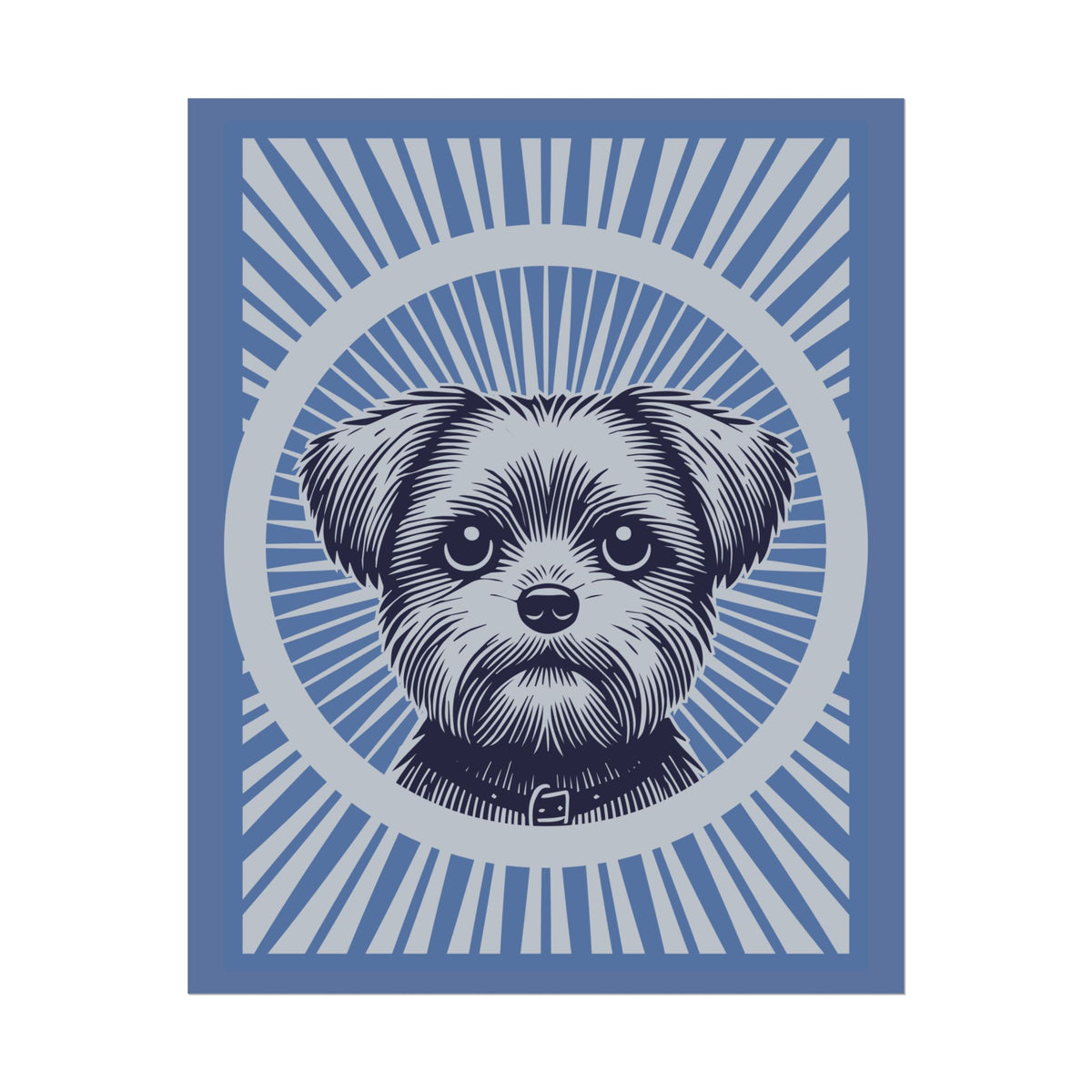 Shorkie Art Print — 16" x 20" (Vertical)