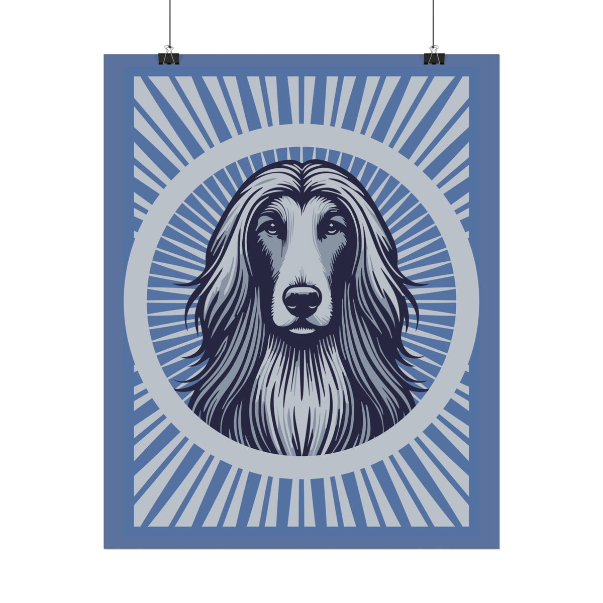 Afghan Hound Art Print — view 5