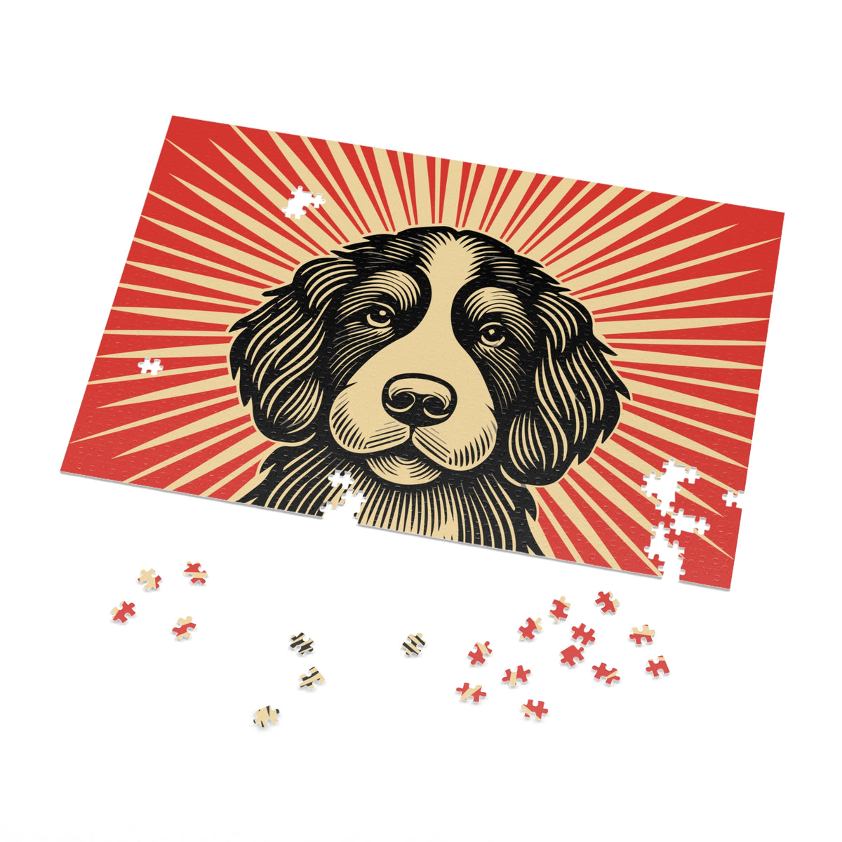 Bernedoodle Jigsaw Puzzle — view 4
