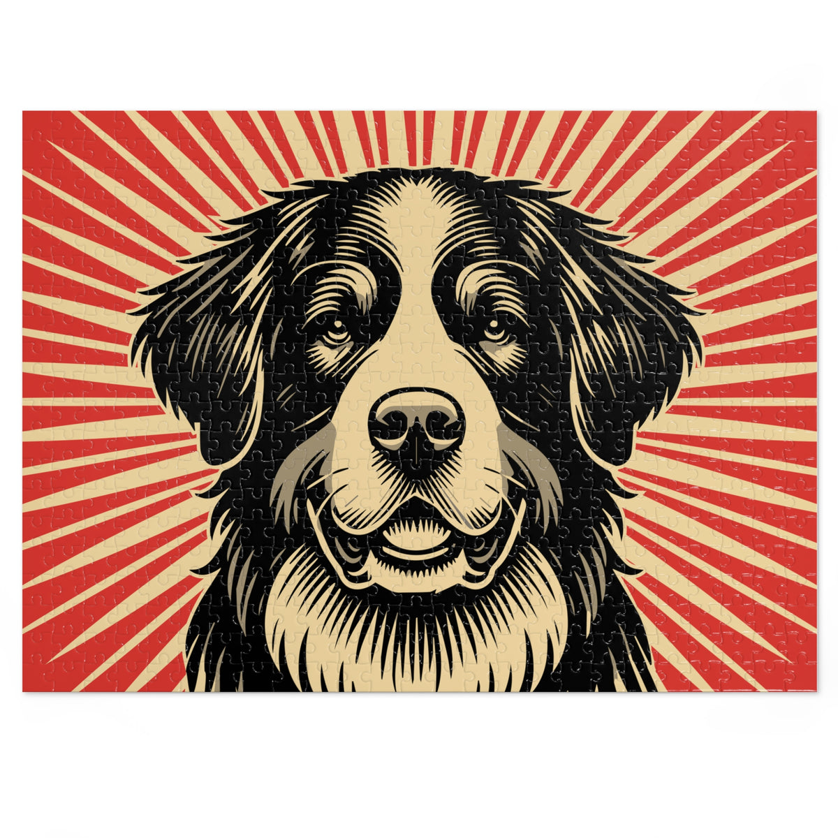 Bernese Mountain Dog Jigsaw Puzzle — 20.5" × 15" (500 pcs)