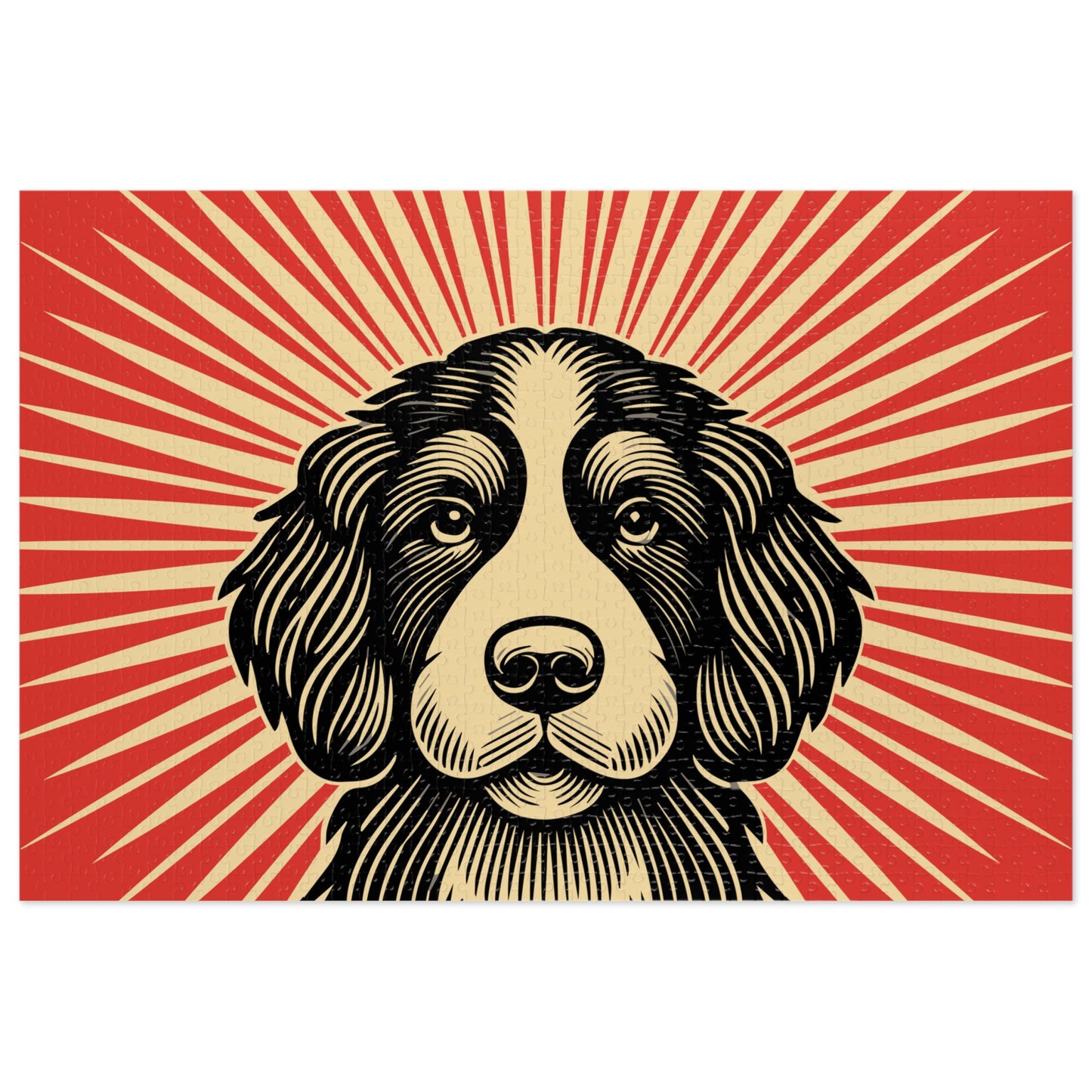 Bernedoodle Jigsaw Puzzle