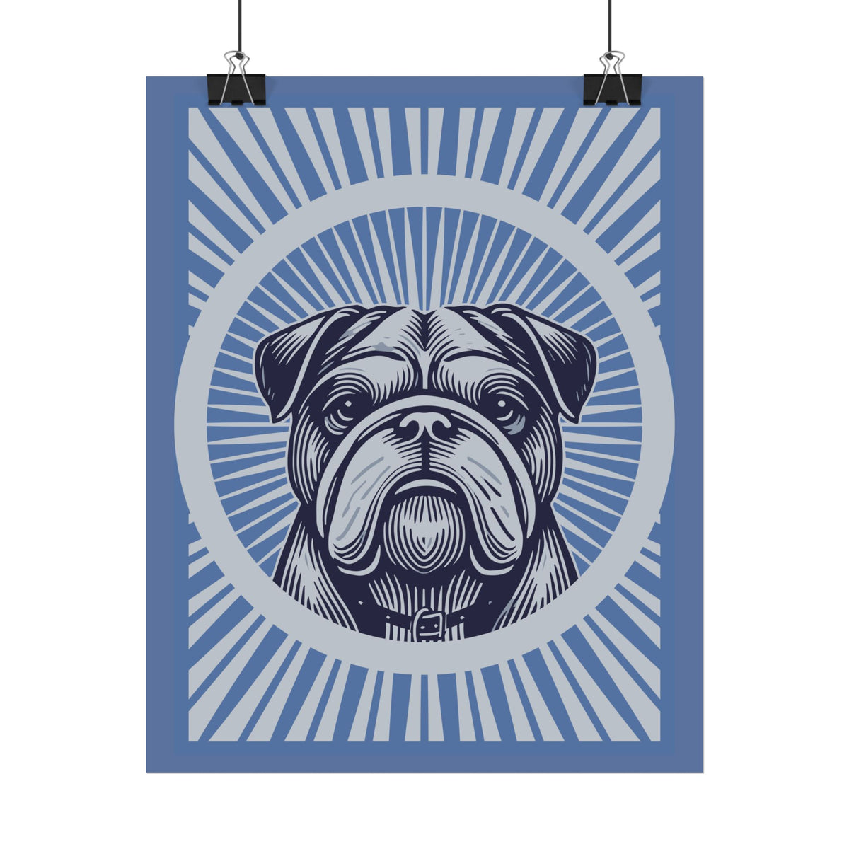 Bulldog Art Print — view 2