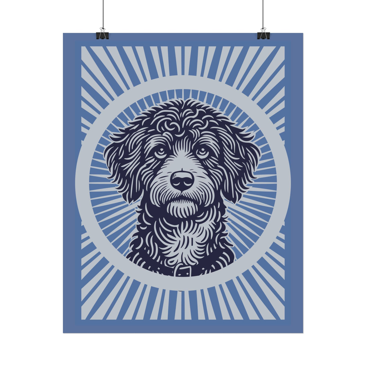Bordoodle Art Print — view 5