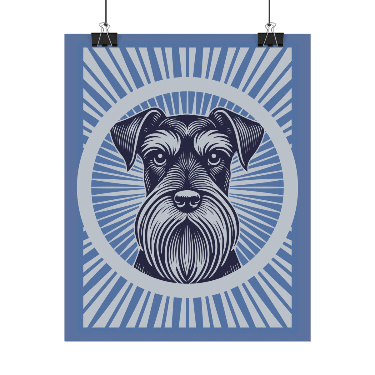 Standard Schnauzer Art Print — view 2