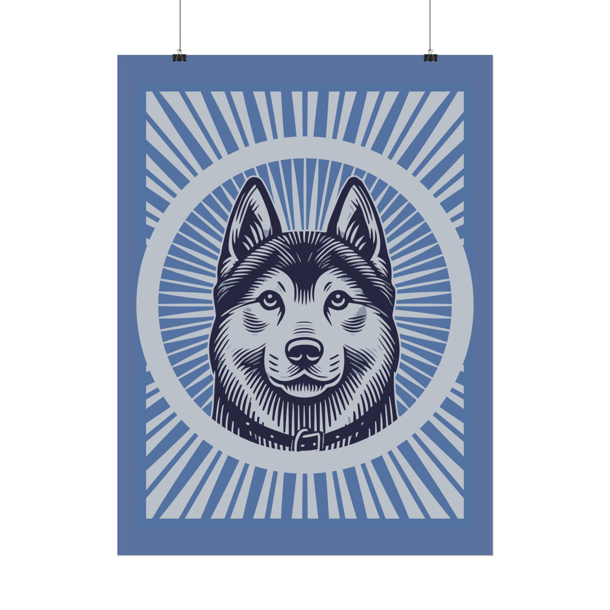 Norwegian Elkhound Art Print — view 11