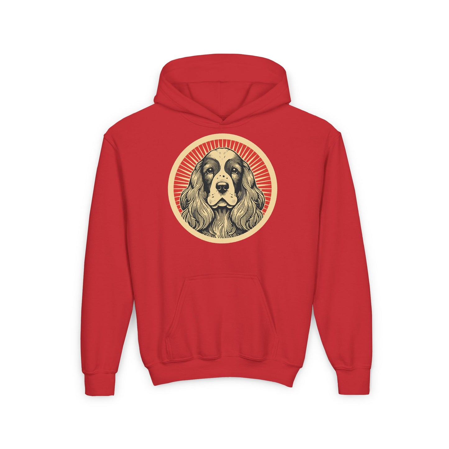 English Cocker Spaniel Heavy Hoodie for Kids
